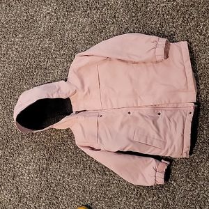 Girls Cat & Jacket winter jacket pink size xs(4/5)